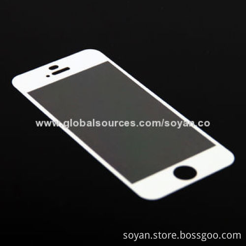 Clear or Matte Anti-finger Fringing Screen Protectors for Mobile Phones, Not Easy to Break Up